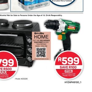 Drills at Pick n Pay Hyper