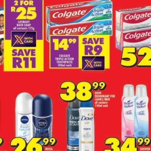 Toothpaste colgate  at Shoprite