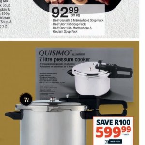 Pressure cooker at Checkers