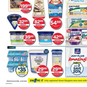 Cottage cheese at Pick n Pay Hyper