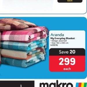 Blanket at Makro