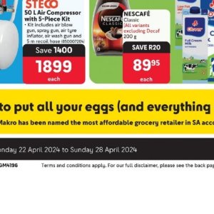 Eggs at Makro