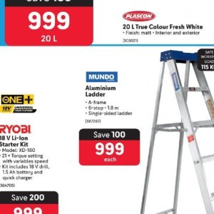 Ladder at Makro