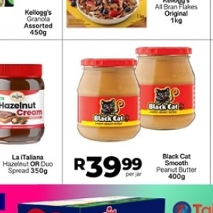 Peanut butter at Take n Pay