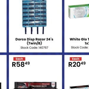 Razor at Africa Cash and Carry