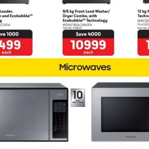 Microwave oven at Makro