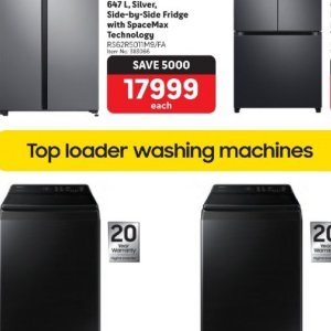 Washing machine at Makro