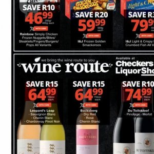 Wine at Checkers Hyper