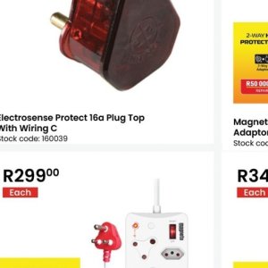 Plug at Africa Cash and Carry