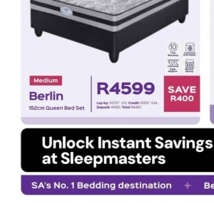 Bed at Sleepmasters