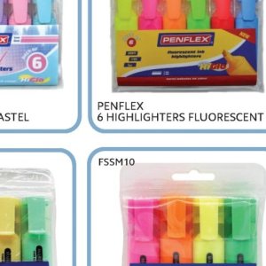 Highlighters at Mambo\'s Plastic Warehouse