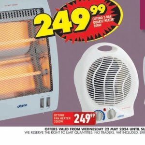Heater at Shoprite