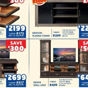 TV set at Russells