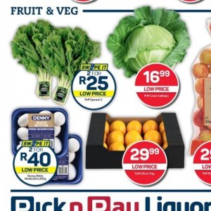 Spinach at Pick n Pay Hyper