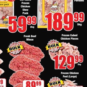 Chicken meat at Boxer Superstores