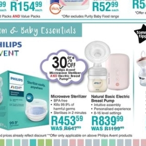 Breast pump at Baby City
