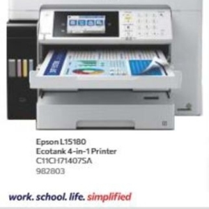 Printer epson  at Bidvest Waltons
