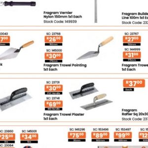 Trowel at Africa Cash and Carry