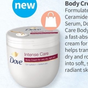 Body cream at Clicks