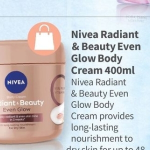 Body cream nivea  at Clicks