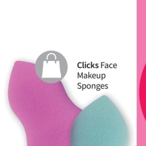 Makeup sponges at Clicks