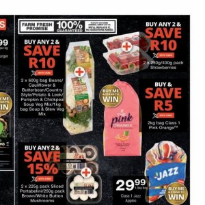 Strawberries at Checkers