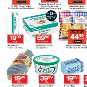 Puff pastry at Checkers