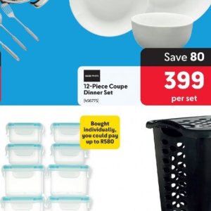 Dinner set at Makro