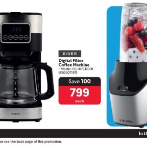 Coffee machine at Makro