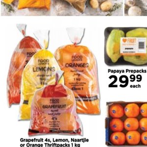 Lemons at Fruit & Veg City