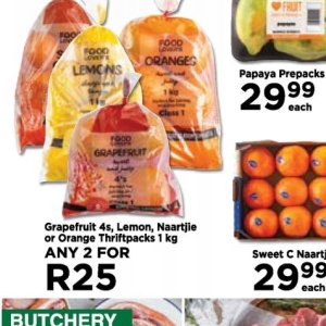 Grapefruit at Fruit & Veg City