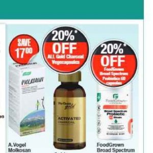 Probiotics at Dis-Chem Pharmacies