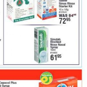 Nasal spray at Dis-Chem Pharmacies