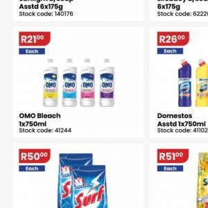 Bleach at Africa Cash and Carry