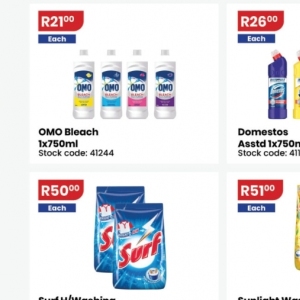 Bleach at Africa Cash and Carry