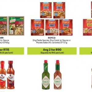 Pasta knorr  at Makro