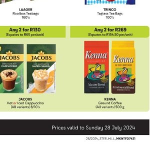 Coffee jacobs  at Makro