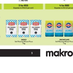 Flour at Makro