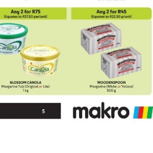Margarine at Makro
