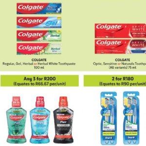 Toothpaste colgate  at Makro