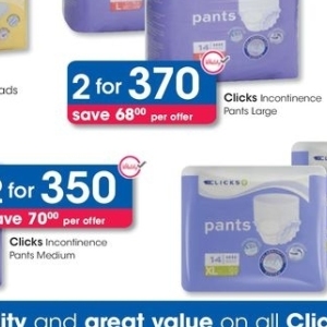 Pants at Clicks