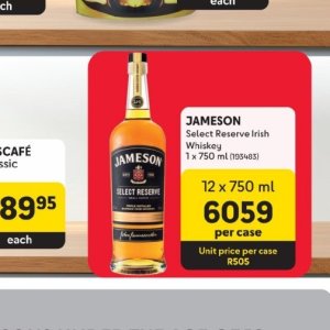 Whiskey at Makro