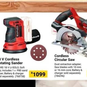 Circular saw at Builders Warehouse