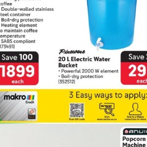 Bucket at Makro