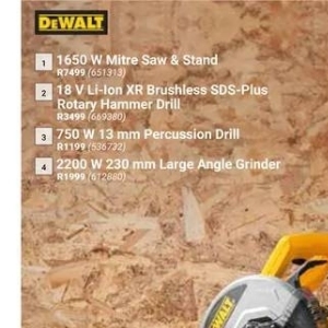 Grinder at Builders Warehouse