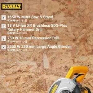 Grinder at Builders Warehouse