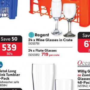 Glass at Makro