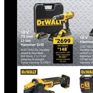  DeWalt at Builders Warehouse