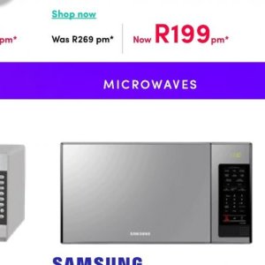 Microwave oven at Teljoy