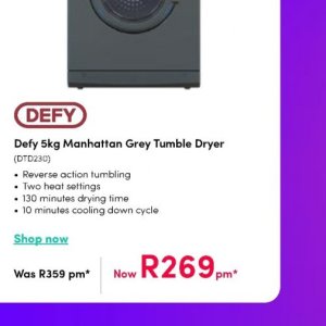 Dryer at Teljoy